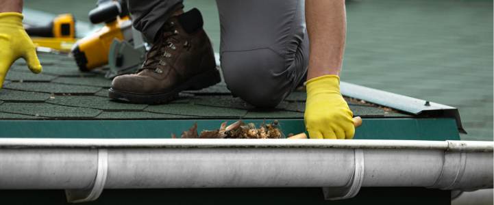 Our Gutter Vacuum Process